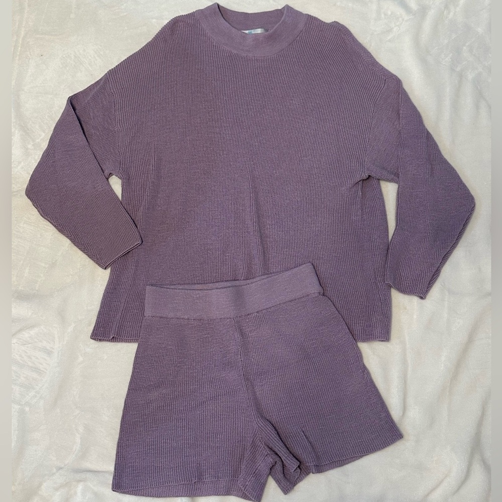 Free people Malibu solid surf set